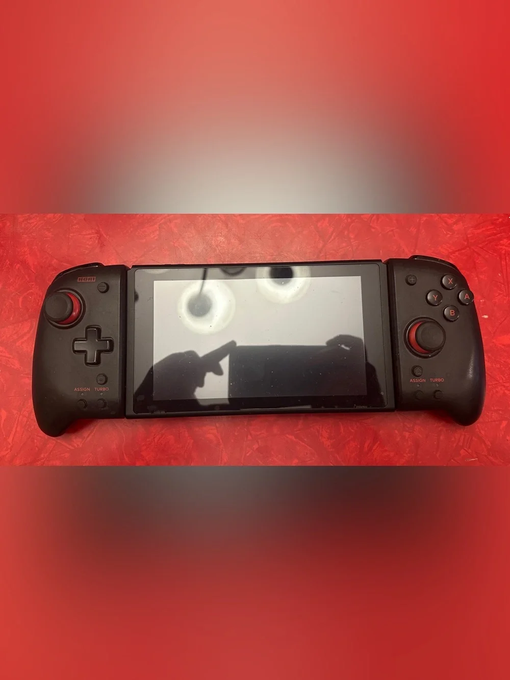 *SOLD* Split Pro Pad Gaming Controller with Red Accents for Nintendo Switch